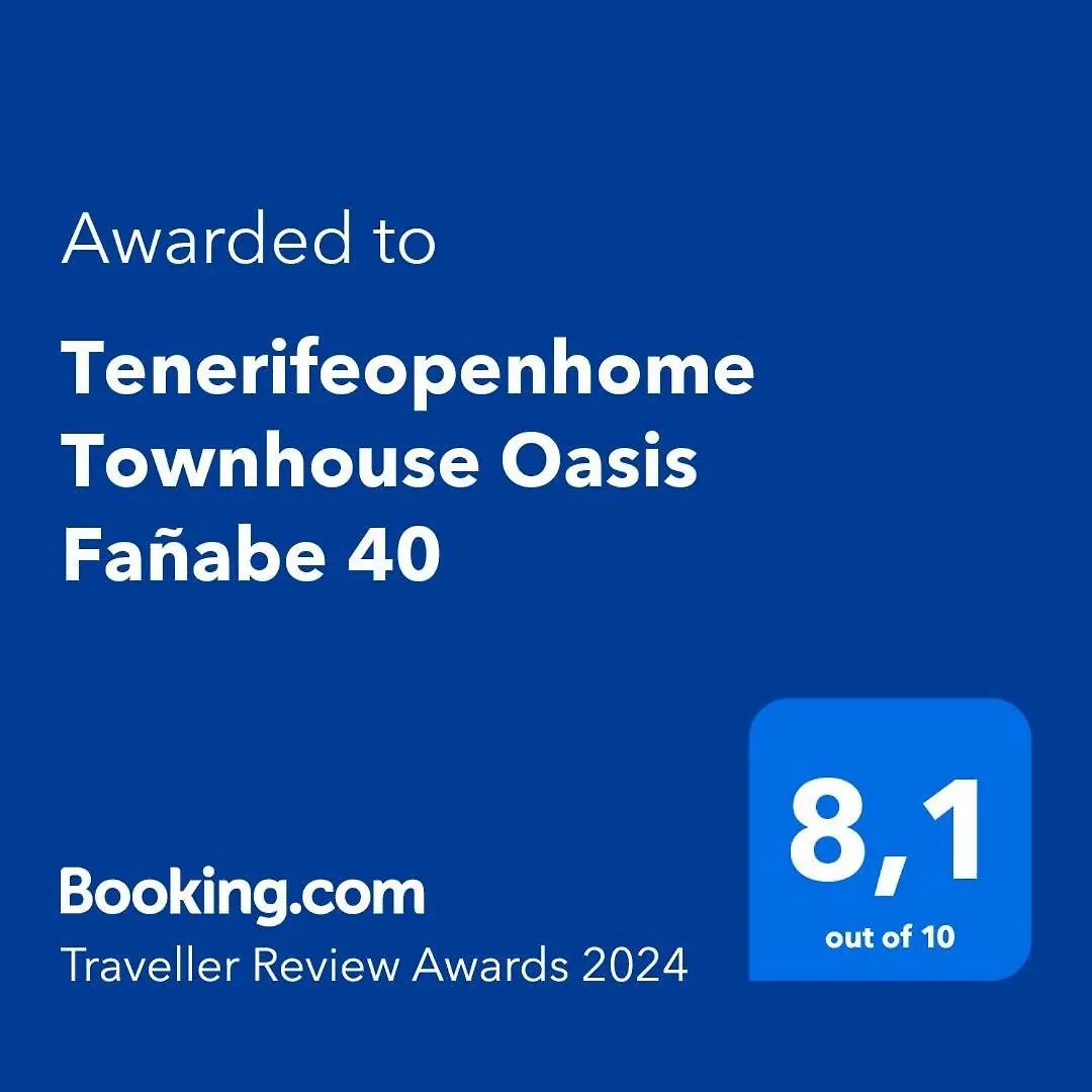 Apartment Tenerifeopenhome Townhouse Oasis Fanabe 40 Costa Adeje